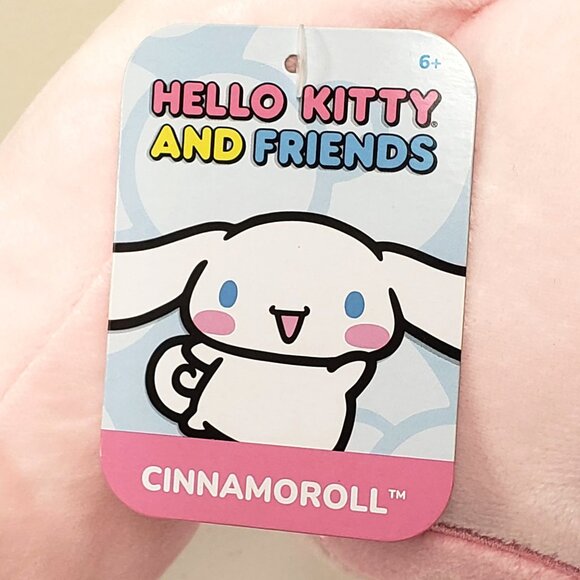 Sanrio Hello Kitty & Friends Cinnamoroll Pink Monochrome 2024 Jazwares Plush - Picture 4 of 7